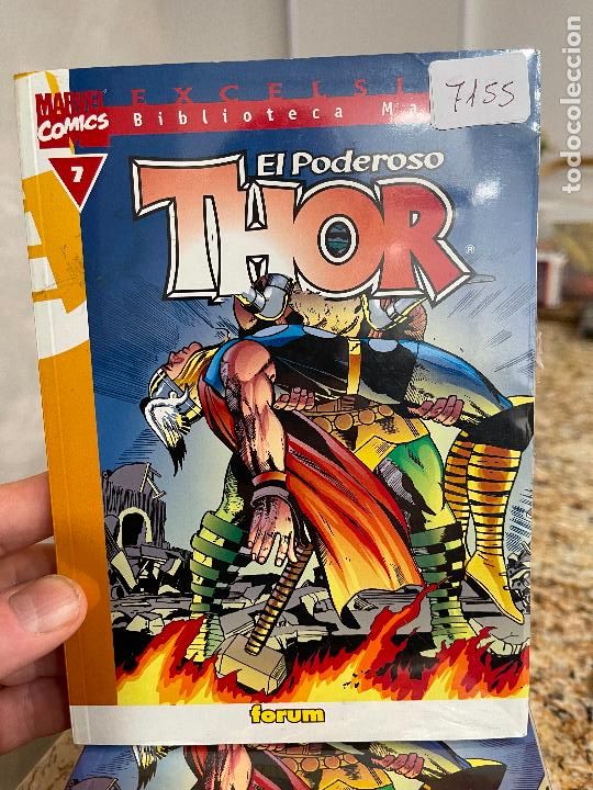C&oacute;mics: FORUM BIBLIOTECA MARVEL THOR NUMERO 7 MUY BUEN ESTADO - Foto 1