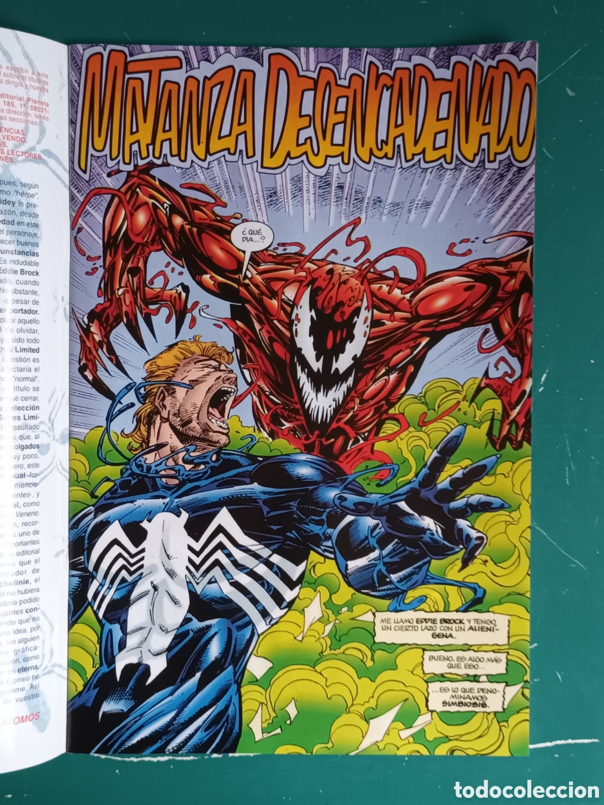 C&oacute;mics: Veneno: Matanza desencadenado N&deg; 1 FORUM - MARVEL 1996 - Foto 2