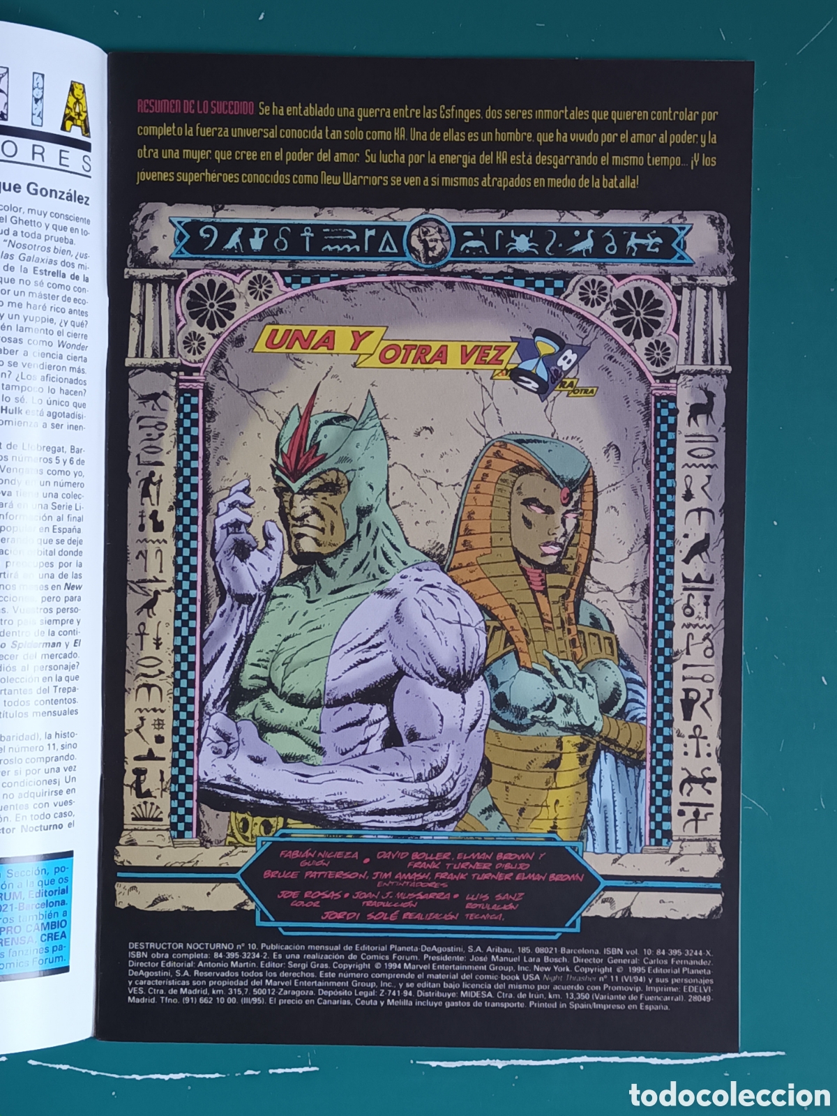 C&oacute;mics: Destructor Nocturno N&deg; 10 FORUM - MARVEL 1995 - Foto 2