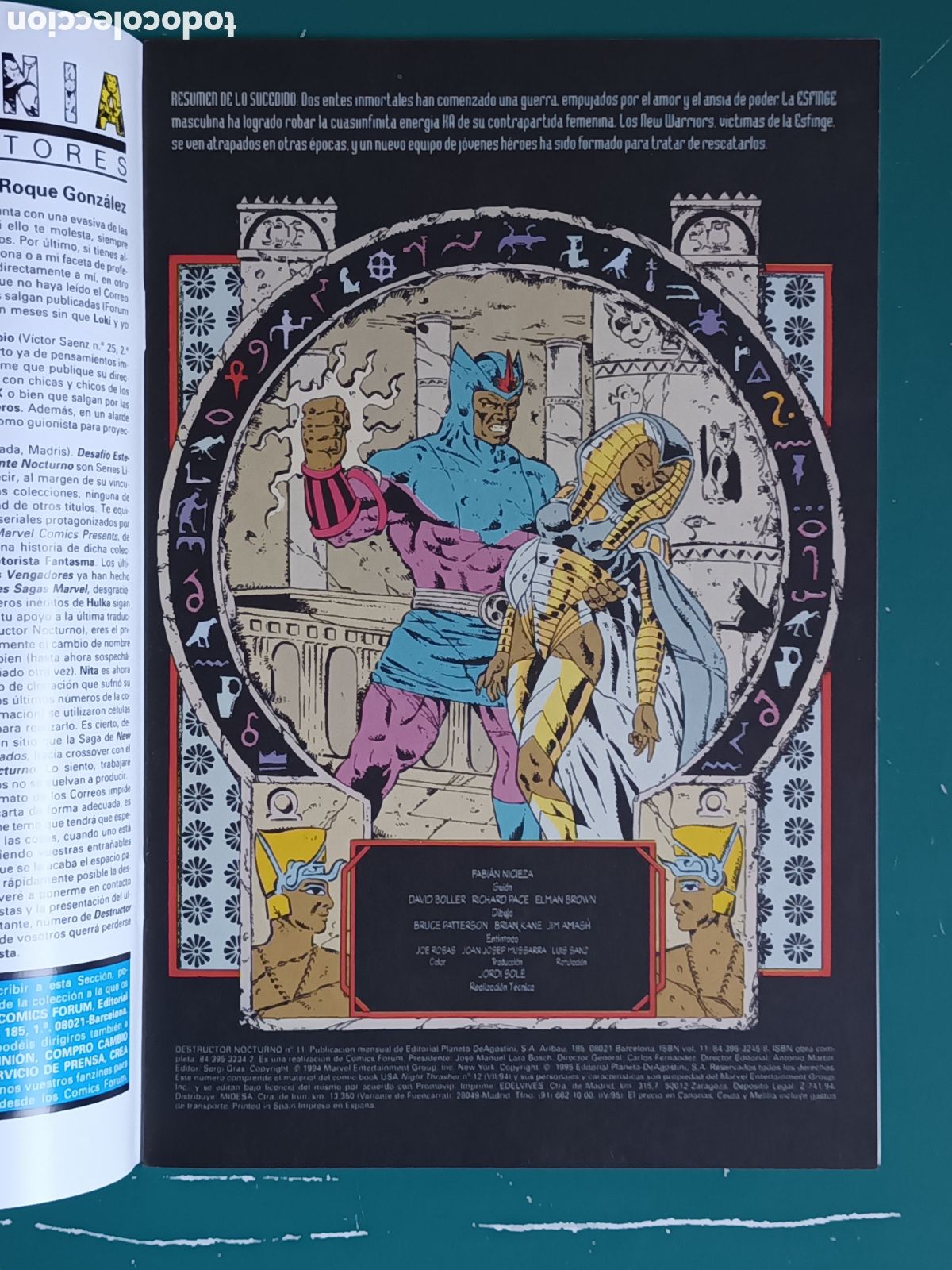C&oacute;mics: Destructor Nocturno N&deg; 11 FORUM - MARVEL 1995 - Foto 2