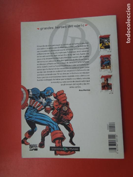 C&oacute;mics: GRANDES H&Eacute;ROES DEL COMIC N&ordm; 27 - DAREDEVIL DAN DEFENSOR - TOMO 2 - PLANETA DEAGOSTINI 2003. - Foto 2