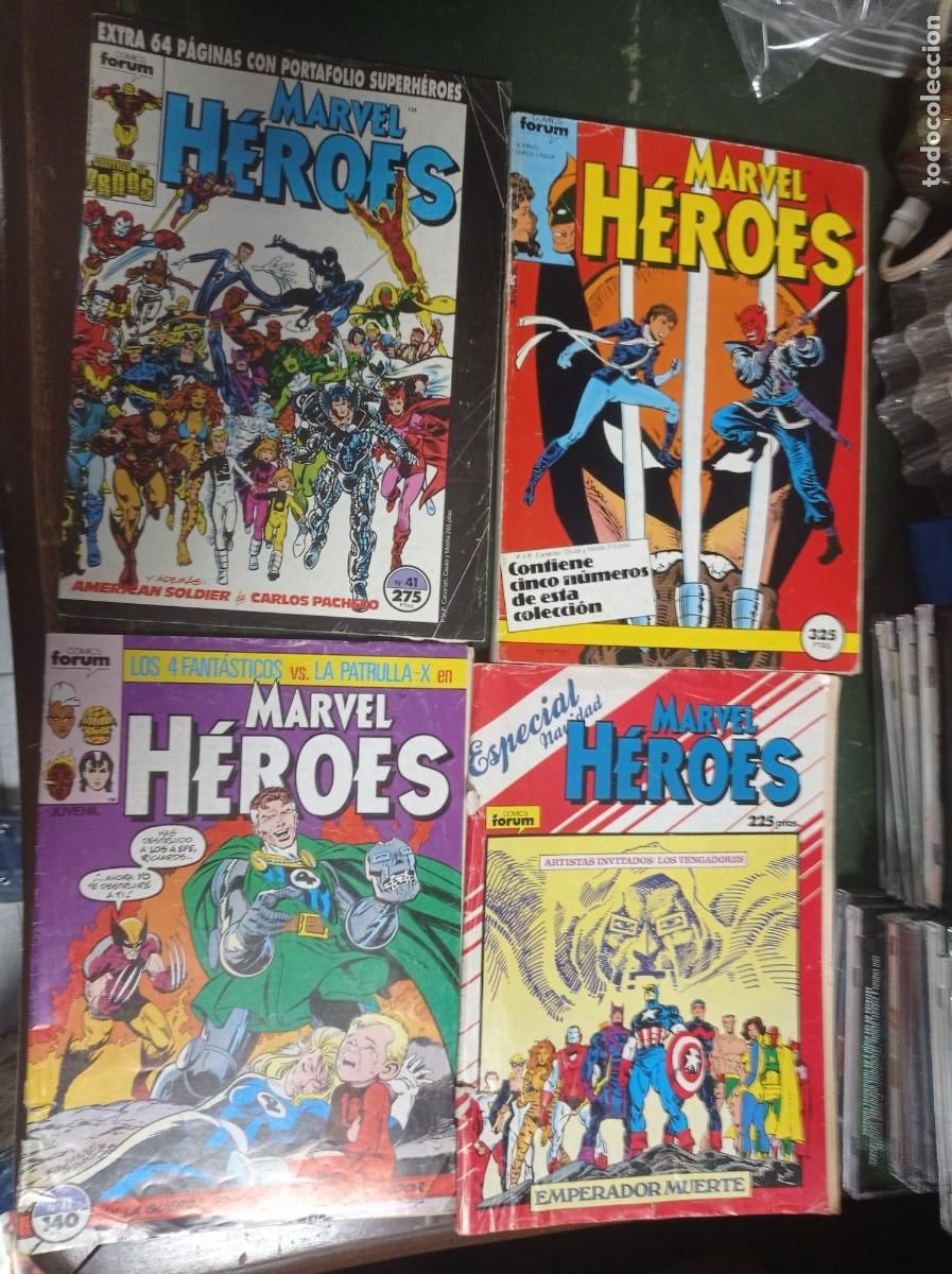 Fumetti: Lote colecci&oacute;n 8 comic forum Marvel h&eacute;roes