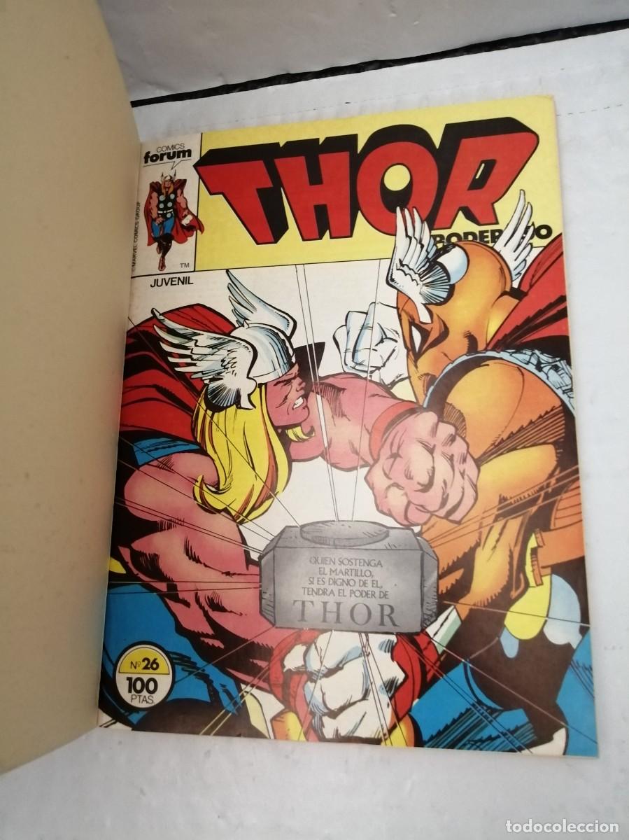 C&oacute;mics: C&Oacute;MICS F&Oacute;RUM. Thor El poderoso, &Aacute;lbum original, con N&uacute;meros 26 a 30 (Cinco C&oacute;mics encuadernados) - Foto 3