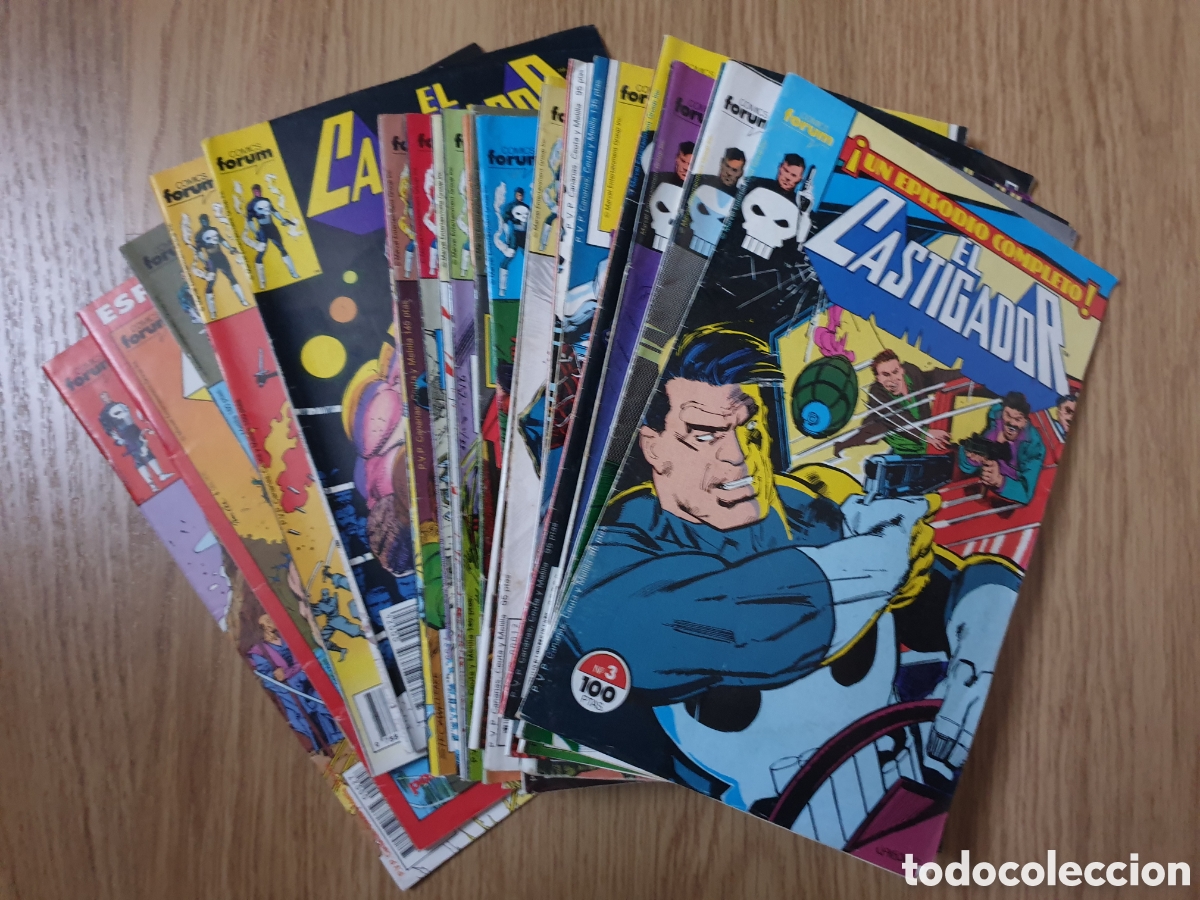 C&oacute;mics: Lote. Castigador. Comics Forum (primera etapa) - Foto 1