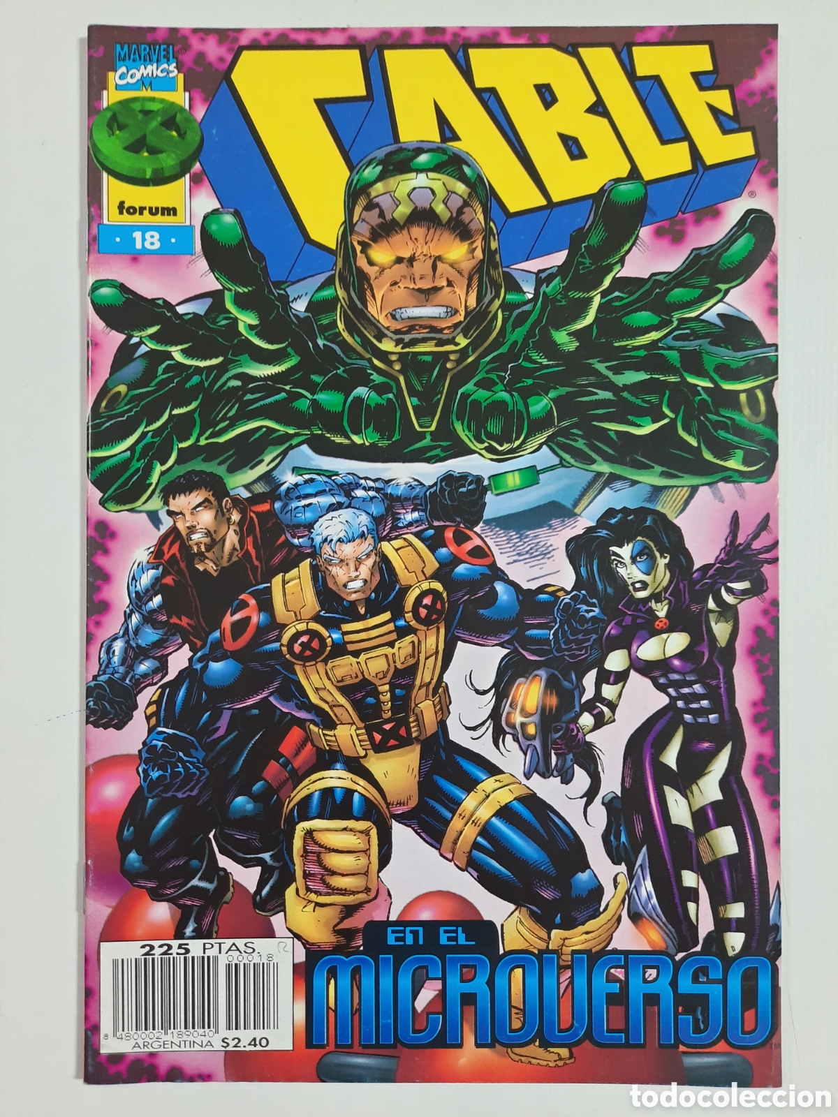 C&oacute;mics: CABLE VOL. 2 - N&ordm; 18 - GRAPA MARVEL FORUM - Foto 1