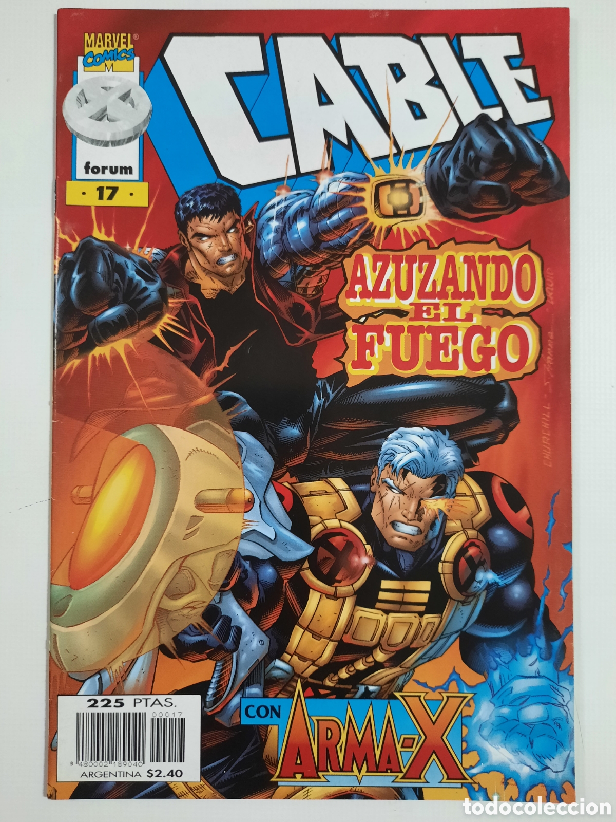 C&oacute;mics: CABLE VOL. 2 - N&ordm; 17 - GRAPA MARVEL FORUM - Foto 1