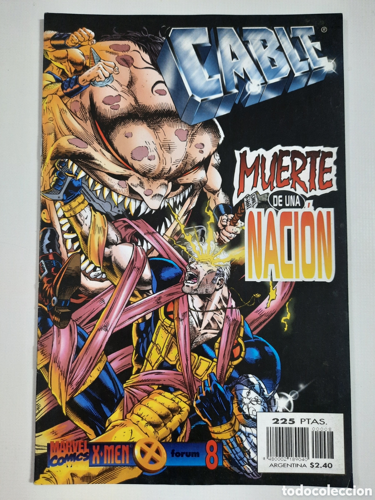 C&oacute;mics: CABLE VOL. 2 - N&ordm; 8 - GRAPA MARVEL FORUM - Foto 1