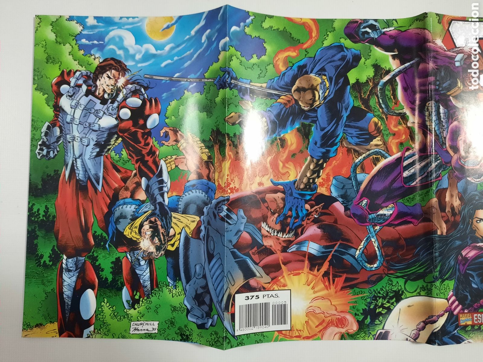 C&oacute;mics: CABLE VOL. 2 - N&ordm; 5 - ESPECIAL PORTADA DESPLEGABLE - GRAPA MARVEL FORUM - Foto 2