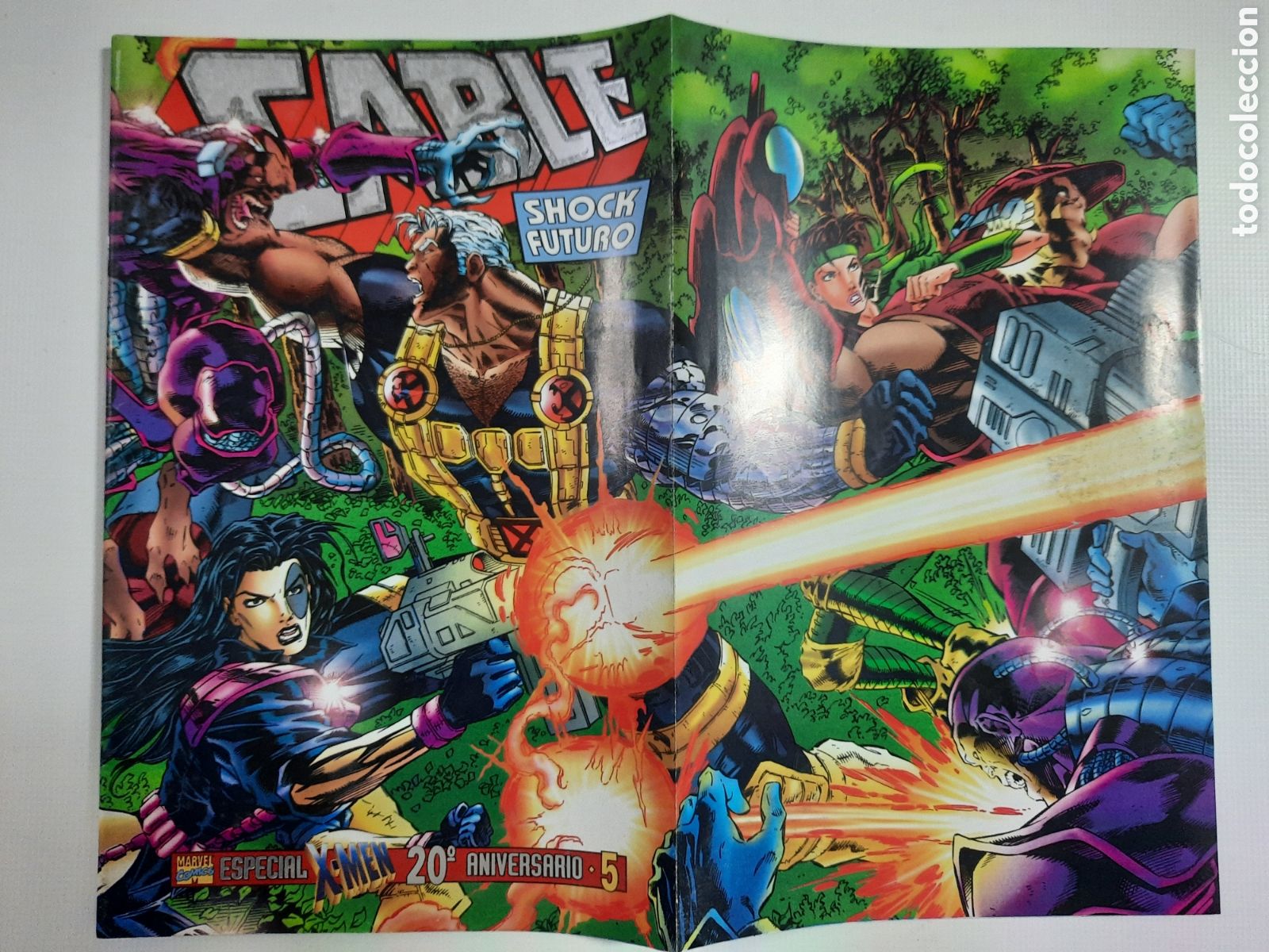 C&oacute;mics: CABLE VOL. 2 - N&ordm; 5 - ESPECIAL PORTADA DESPLEGABLE - GRAPA MARVEL FORUM - Foto 3
