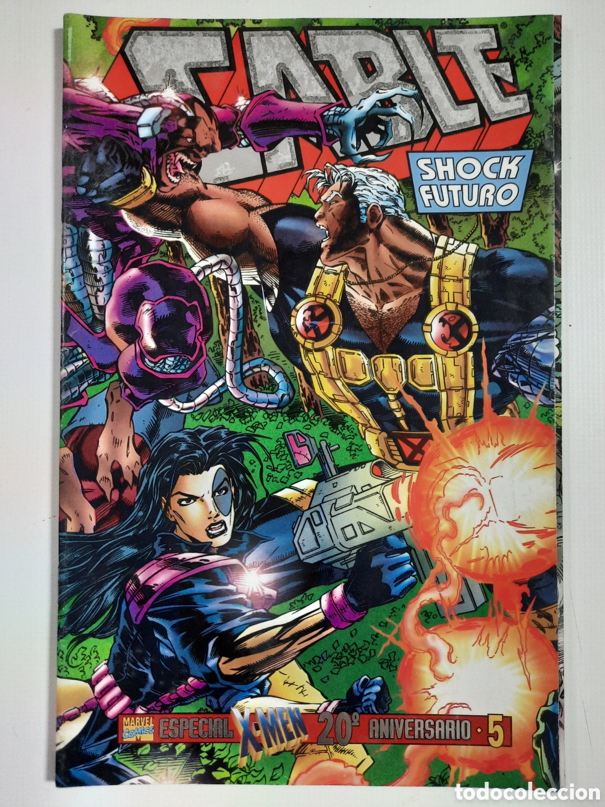 C&oacute;mics: CABLE VOL. 2 - N&ordm; 5 - ESPECIAL PORTADA DESPLEGABLE - GRAPA MARVEL FORUM - Foto 1