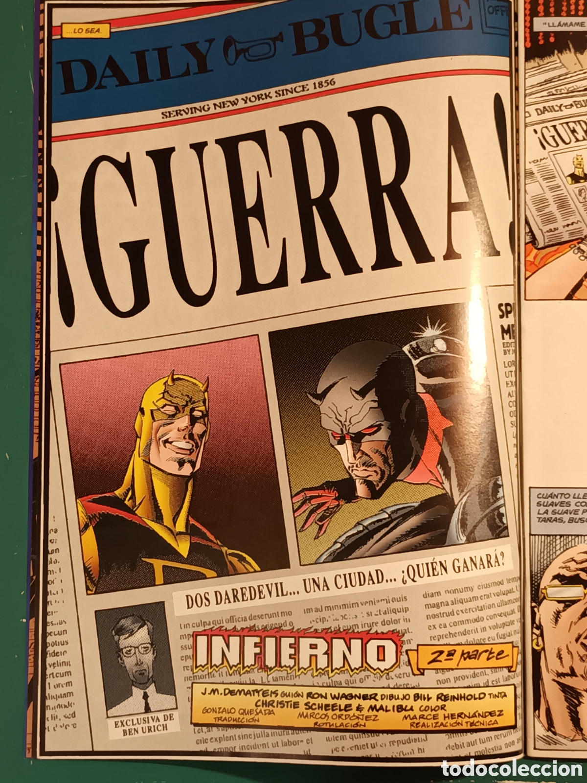 C&oacute;mics: Daredevil vol 2 BIS N&deg; 3 FORUM - MARVEL EDGE 1996 - Foto 3