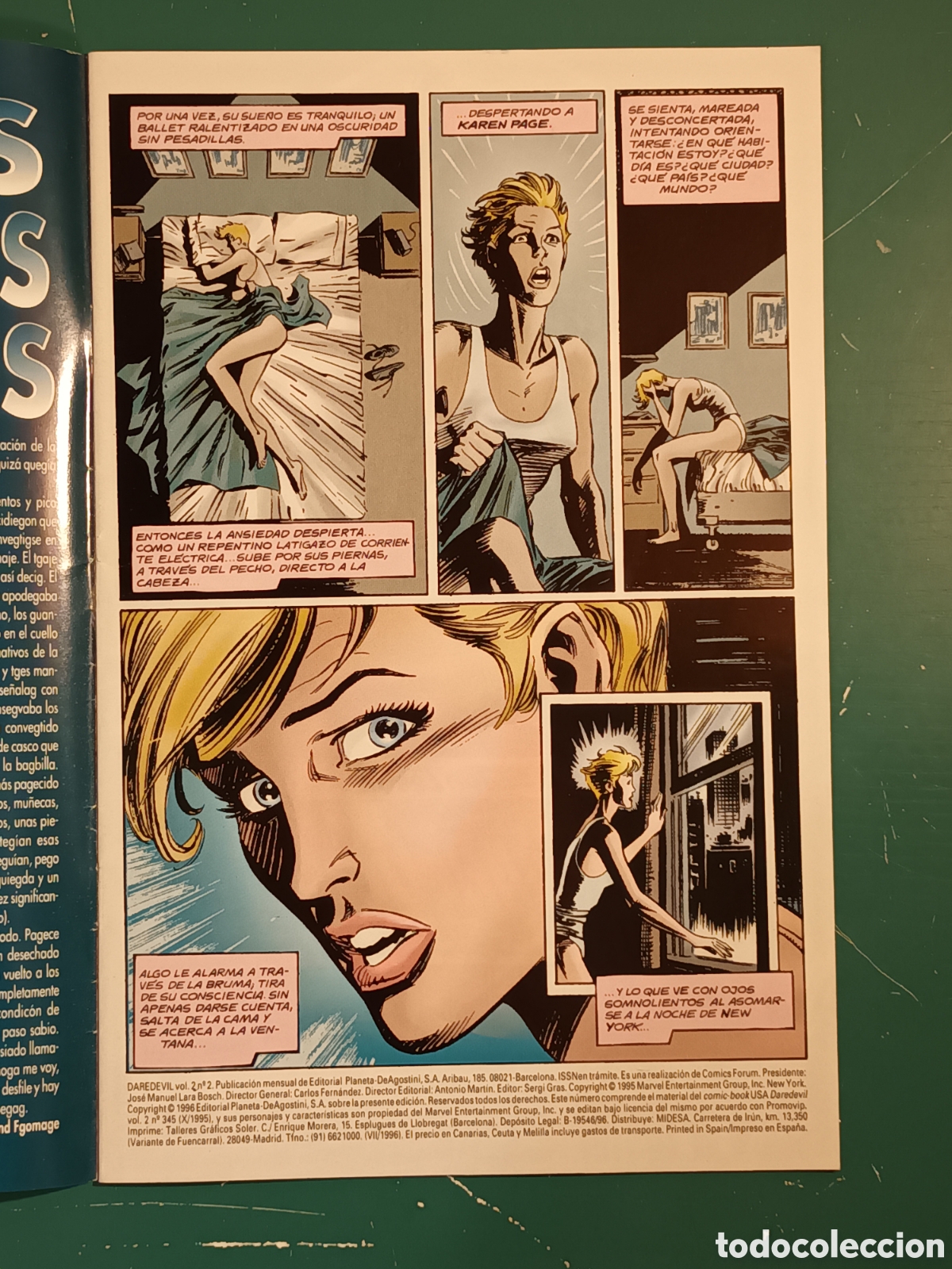 C&oacute;mics: Daredevil vol 2 BIS N&deg; 2 FORUM - MARVEL EDGE 1996 - Foto 2