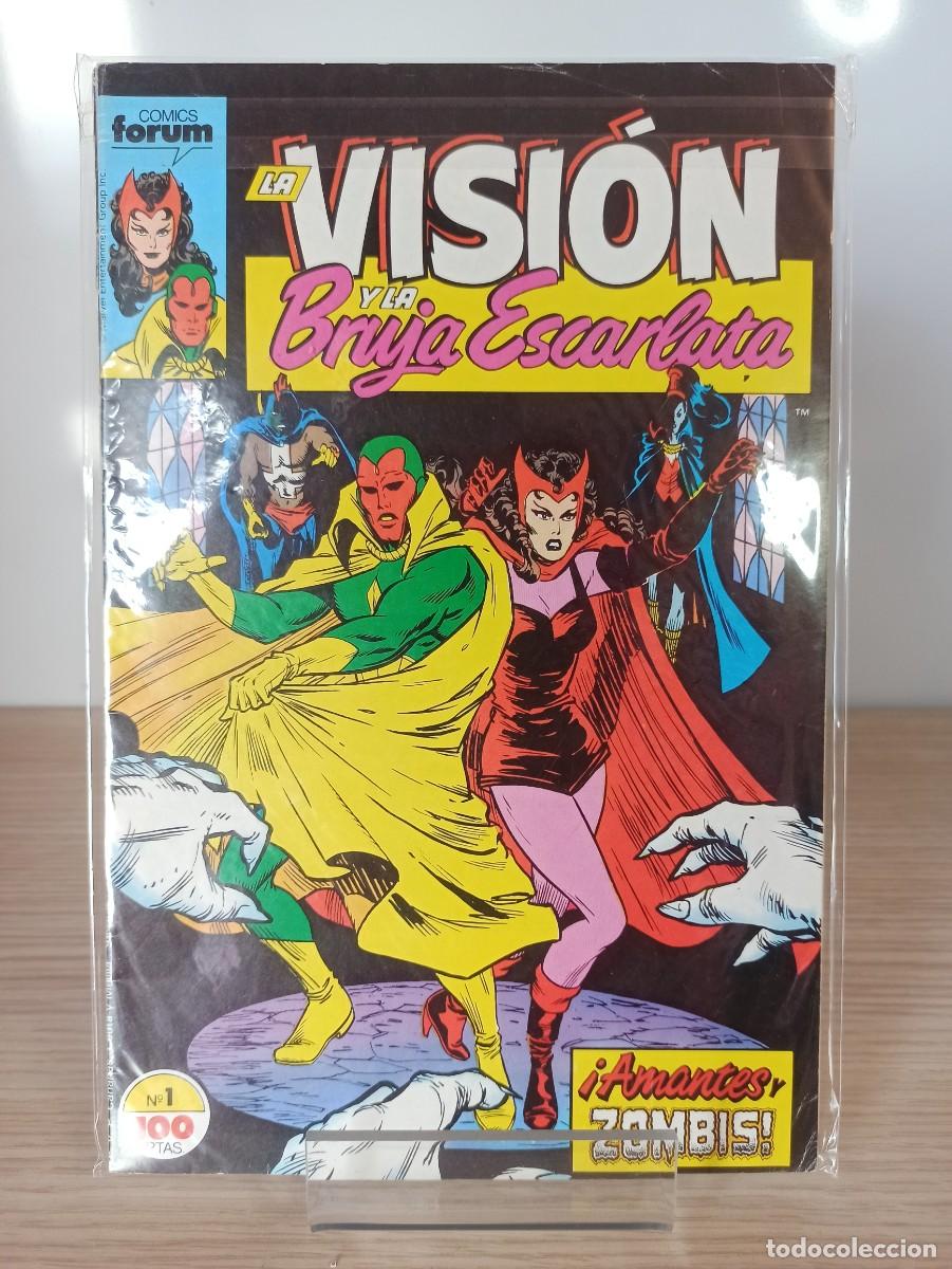 C&oacute;mics: VISION Y LA BRUJA ESCARLATA (Ed. Forum) N&ordm; 1 y 3 (Dos comics) - Foto 1