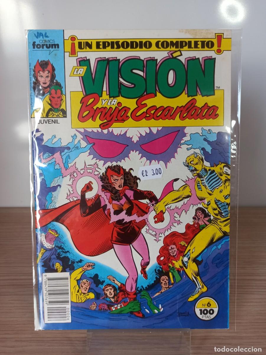 C&oacute;mics: VISION Y LA BRUJA ESCARLATA (Ediciones Forum) N&ordm; 6 - Foto 1