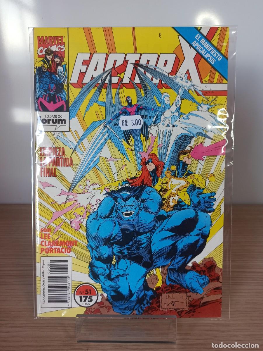 C&oacute;mics: FACTOR X &rdquo;Empieza la partida final&rdquo; (Ed. Comics Forum) N&ordm; 51 - Foto 1
