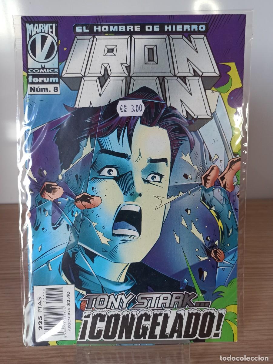 C&oacute;mics: IRON MAN &rdquo;Tony Stark...Congelado!&rdquo; (Ed. Comics Forum) N&ordm; 8 - Foto 1