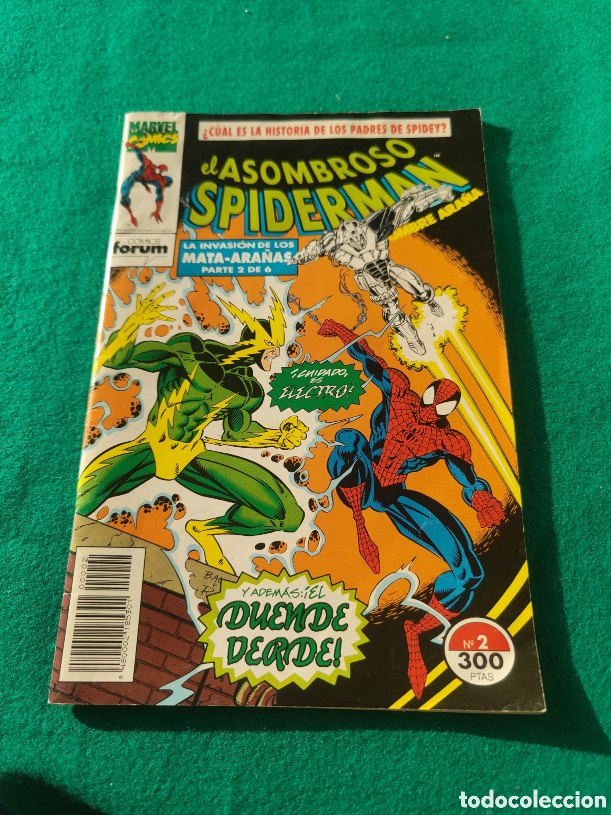C&oacute;mics: EL ASOMBROSO SPIDERMAN. N&Uacute;MERO 2. FORUM, 1994 - Foto 1