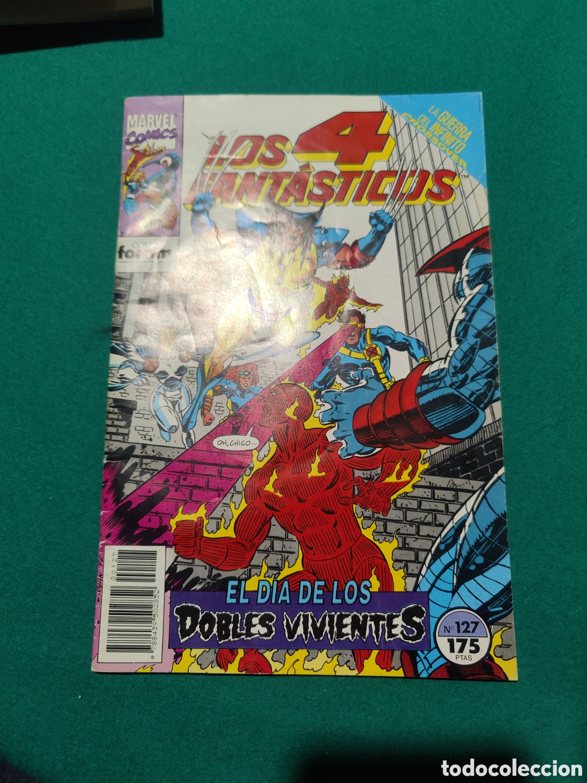 C&oacute;mics: LOS 4 FANT&Aacute;STICOS. N&Uacute;MERO 127. FORUM, 1992. - Foto 1