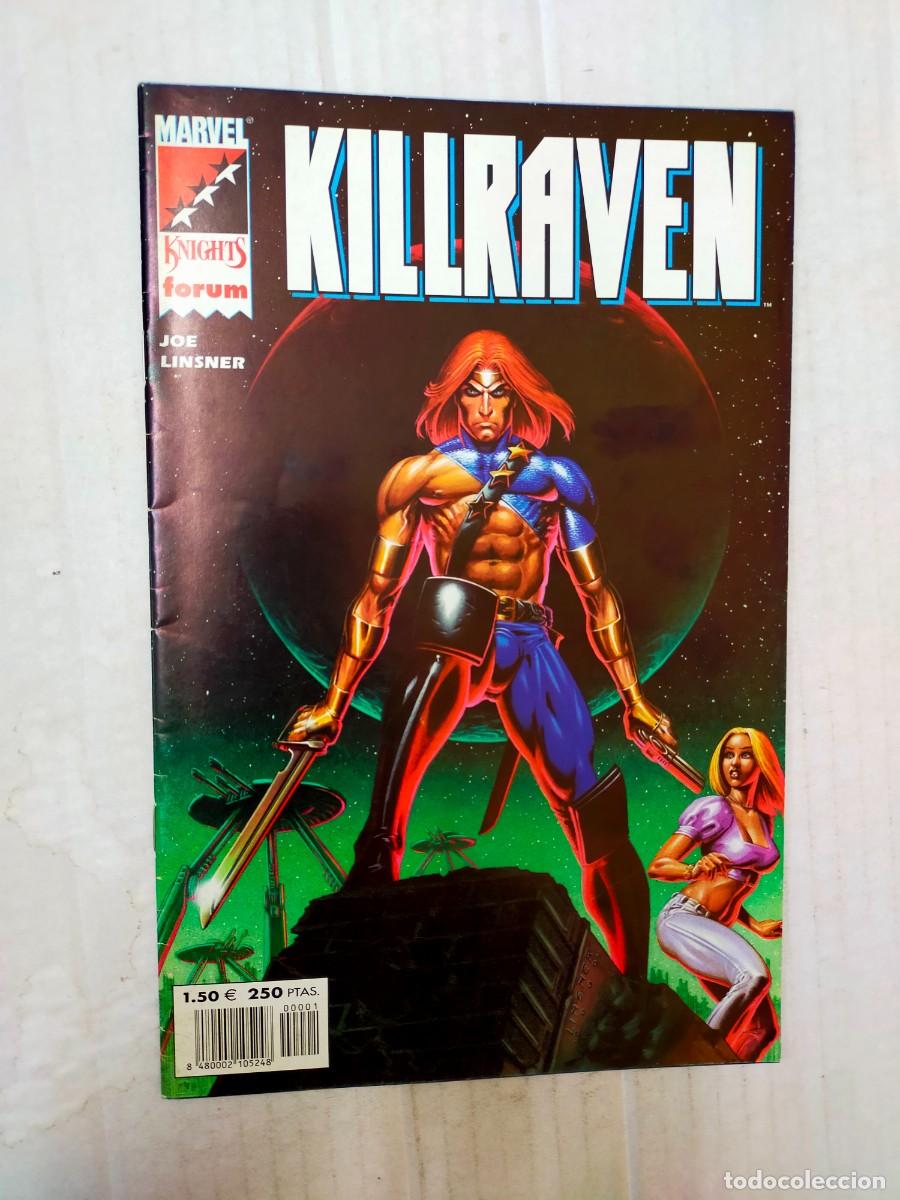 C&oacute;mics: KILLRAVEN, de Joe Linsner. MARVEL KNIGHTS - Foto 1