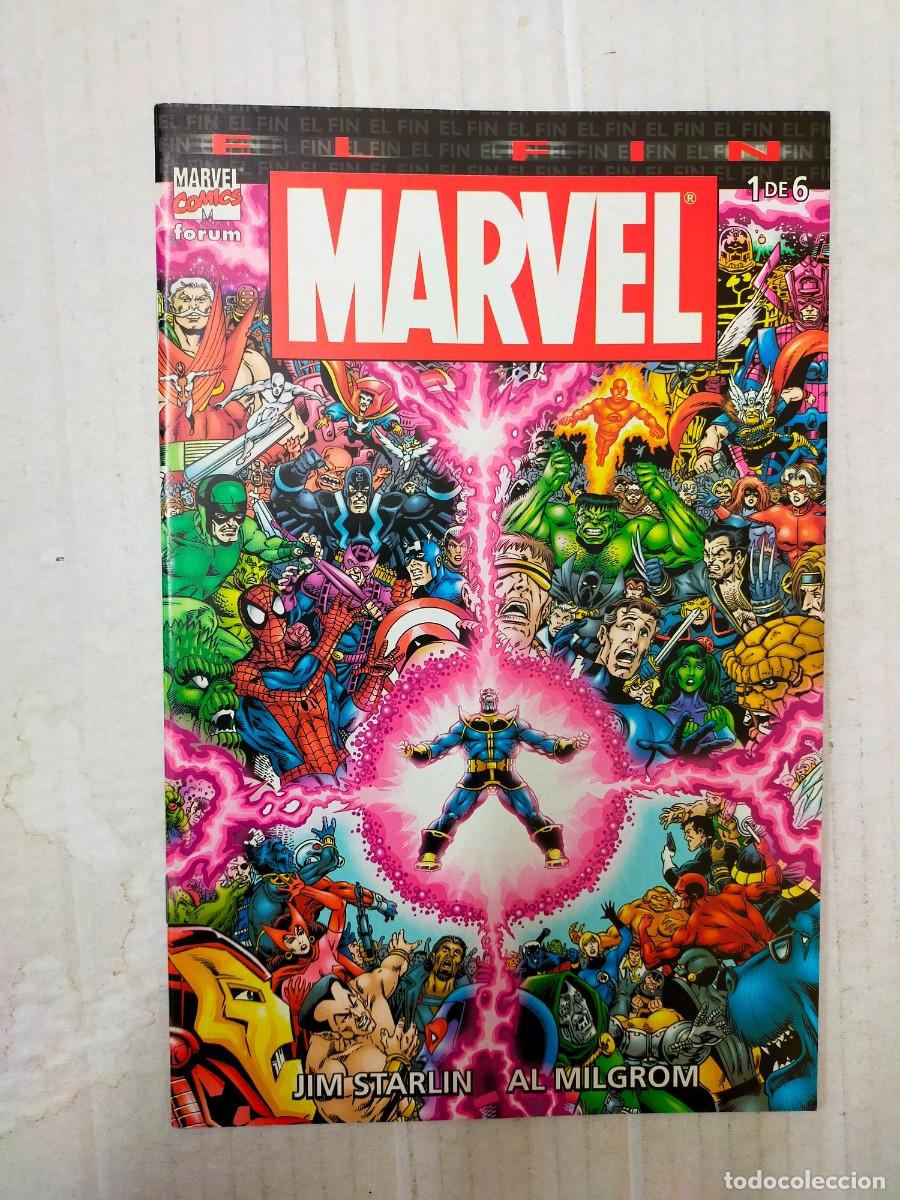 C&oacute;mics: MARVEL: EL FIN n&ordm; 1. Jim Starlin, Al Milgrom - Foto 1