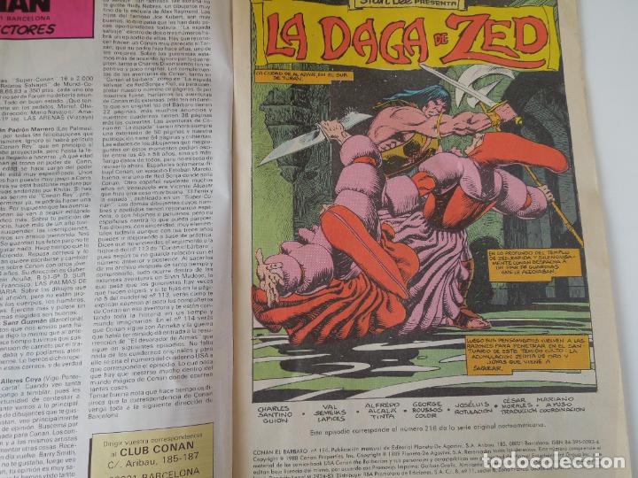 C&oacute;mics: CONAN EL BARBARO N&ordm; 154 - LA DAGA DE ZED - COMICS FORUM - Foto 2