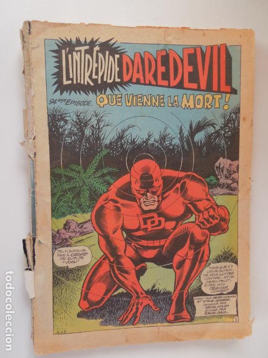 C&oacute;mics: LINTREPIDE DAREDEVILL - QUE VIENNE LA MORT- OCTOBRE 1977 - EN FRANCES - Foto 1