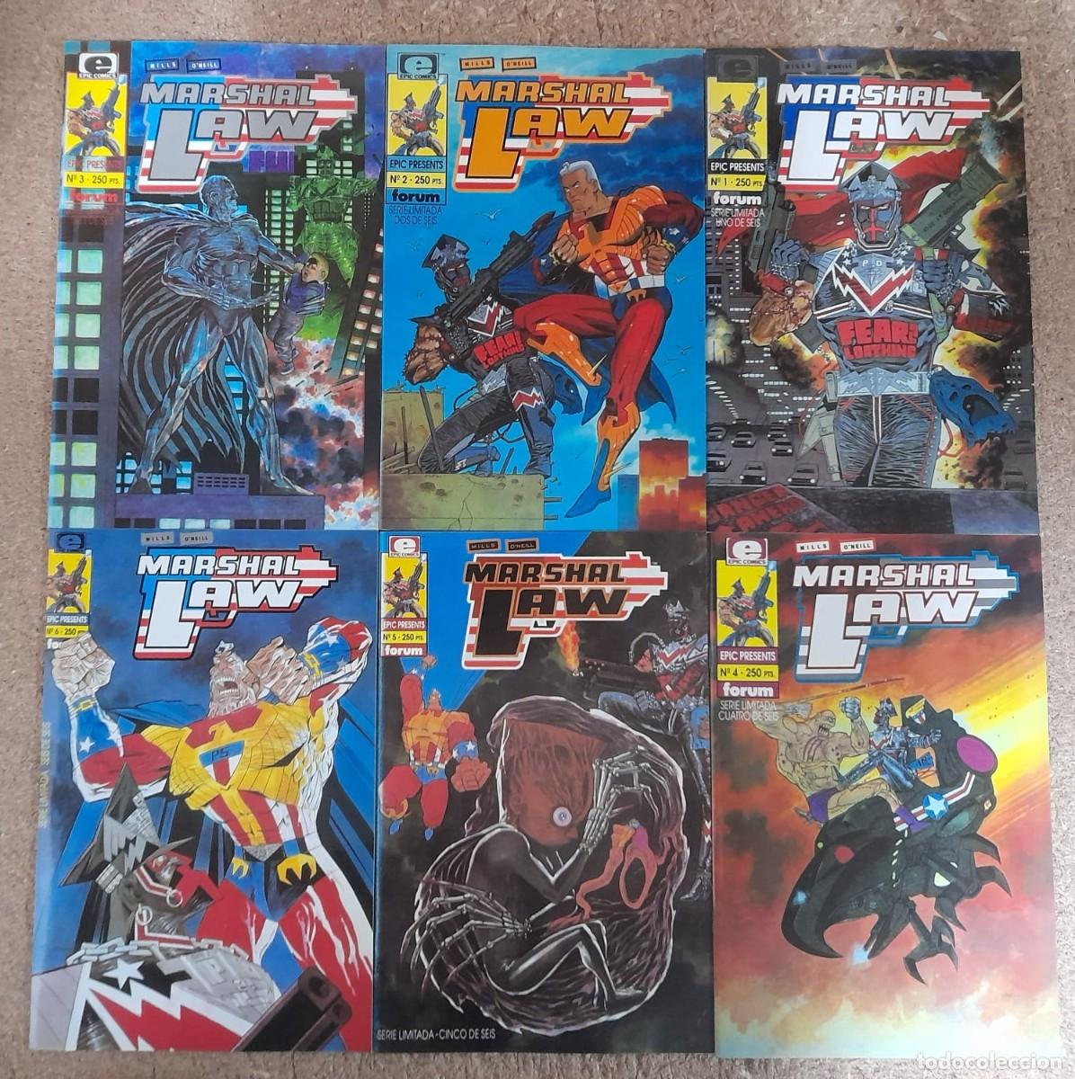 C&oacute;mics: Marshal Law.Completa.6 Comics.Epic.Forum - Foto 1