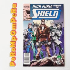 Cómics: NICK FURIA AGENTE DE SHIELD 1 COMIC FÓRUM 1990 MARVEL - INCLUYE PÓSTER Nº 116 BLACK WIDOW