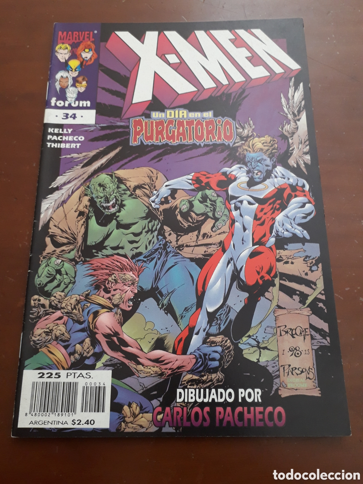 C&oacute;mics: X-Men vol 2. Num 34. Carlos Pacheco - Foto 1