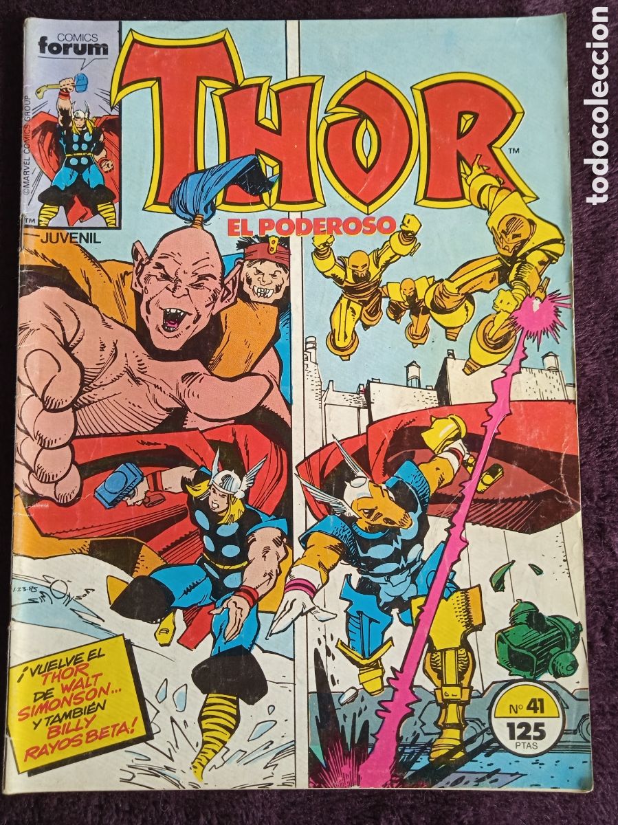 C&oacute;mics: THOR N&ordm; 41 1&ordf; SERIE DE FORUM - Foto 1