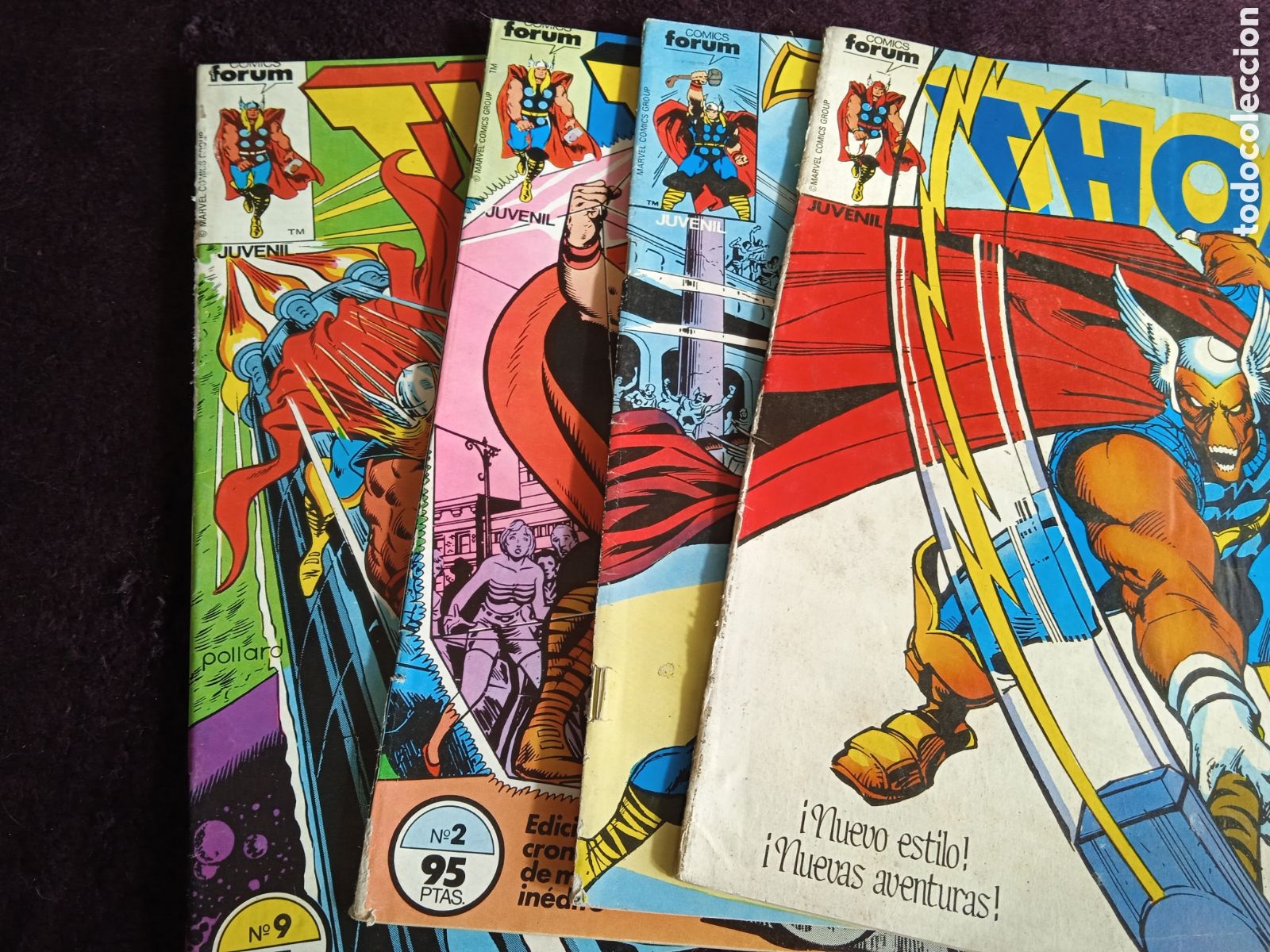 C&oacute;mics: THOR -LOTE DE 25 EJEMPLARES - 1&ordf; SERIE DE FORUM - Foto 3