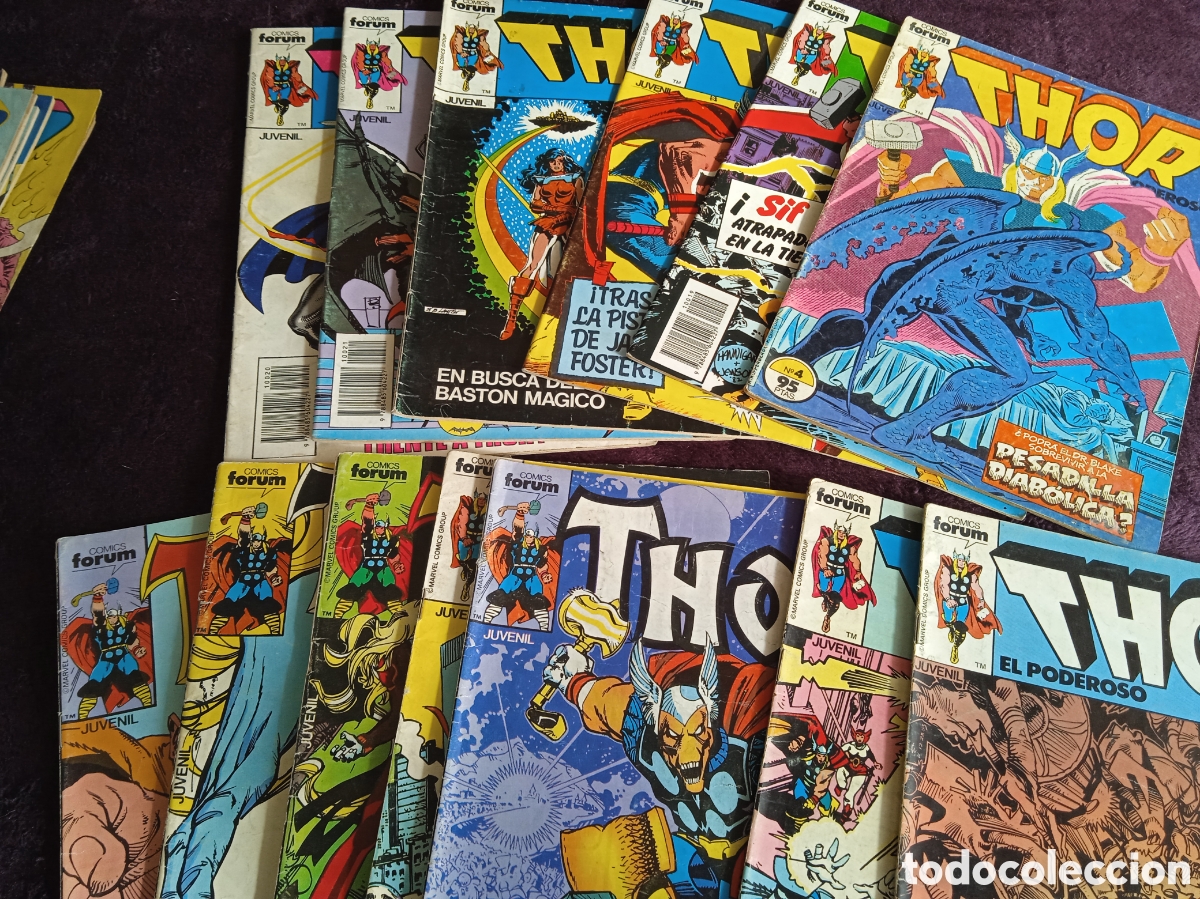 C&oacute;mics: THOR -LOTE DE 25 EJEMPLARES - 1&ordf; SERIE DE FORUM - Foto 6