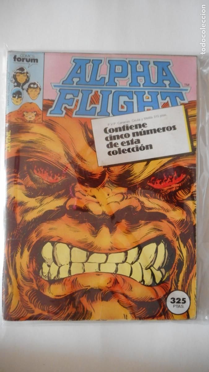 C&oacute;mics: ALPHA FLIGHT (RETAPADO) N&ordm; 6,7,8,9,10 / C-20 - Foto 1