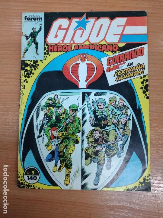C&oacute;mics: GIJOE HEROE AMERICANO N&ordm; 5 - FORUM - Foto 1