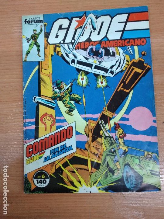 C&oacute;mics: GIJOE HEROE AMERICANO N&ordm; 6 - FORUM - Foto 1