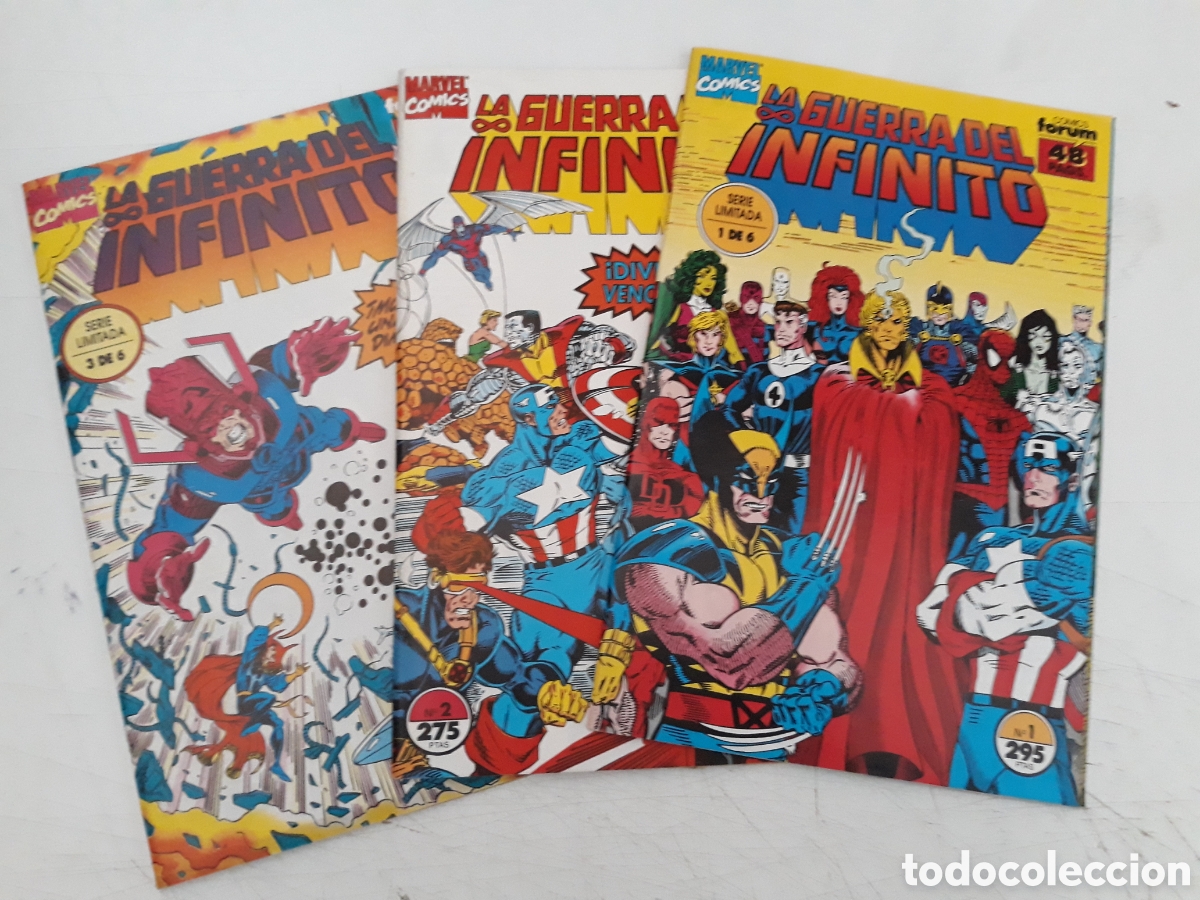 C&oacute;mics: LA GUERRA DEL INFINITO N&ordm; 1 AL 3 (DE 6) - FORUM - Foto 1