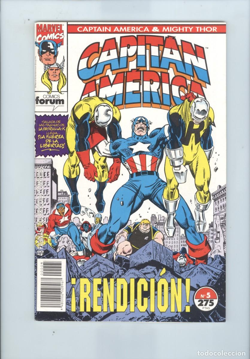 C&oacute;mics: Planeta. Capit&aacute;n Am&eacute;rica y Thor. Vol 2. 5 - Foto 1