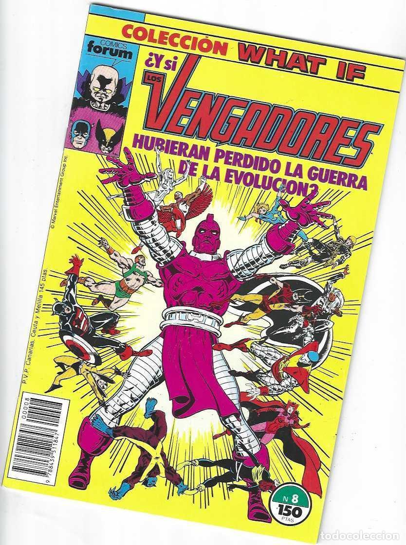 Comics: WHAT IF N&ordm; 8 VOL. 1 - GRAPA FORUM - BUEN ESTADO - ESTE NUMERO NO LLEVABA POSTER