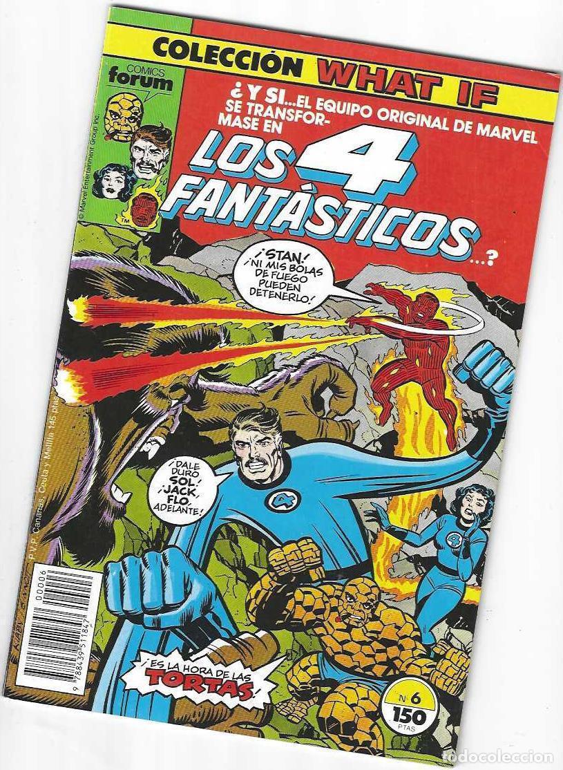 Comics: WHAT IF N&ordm; 6 VOL. 1 - GRAPA FORUM - BUEN ESTADO - ESTE NUMERO NO LLEVABA POSTER