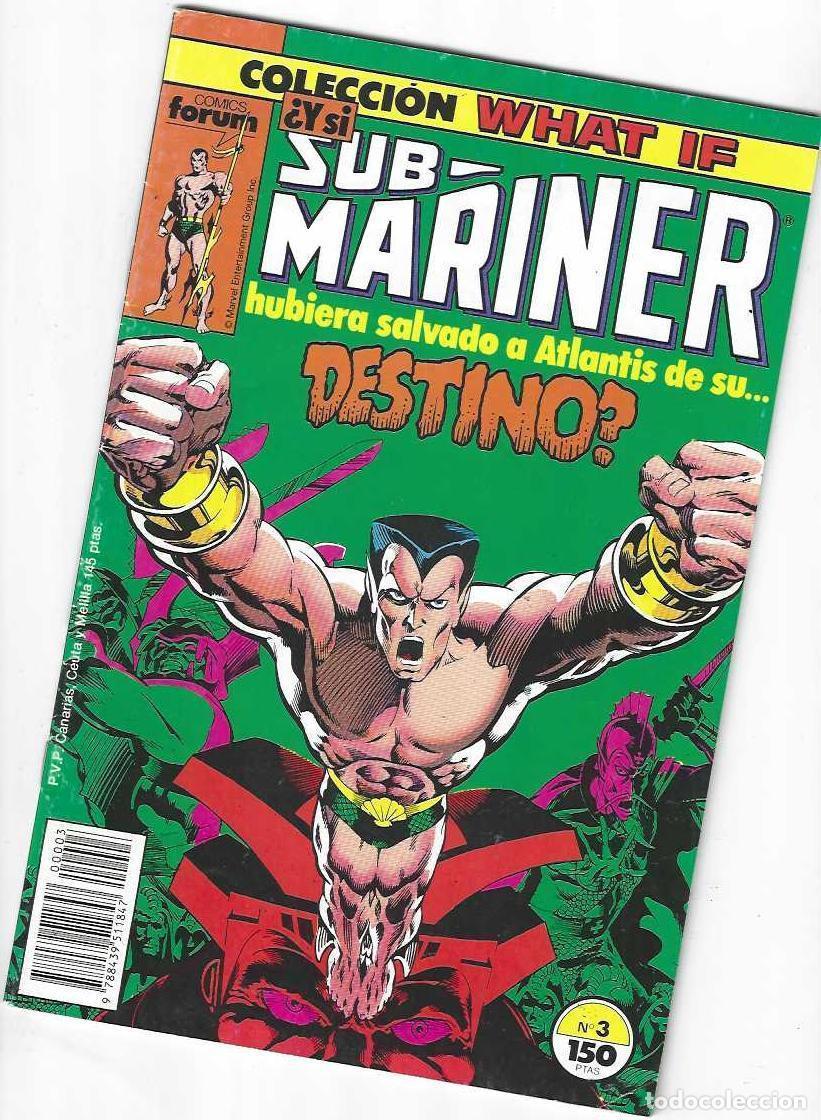 Comics: WHAT IF N&ordm; 3 VOL. 1 - GRAPA FORUM - BUEN ESTADO - CON POSTER CENTRAL