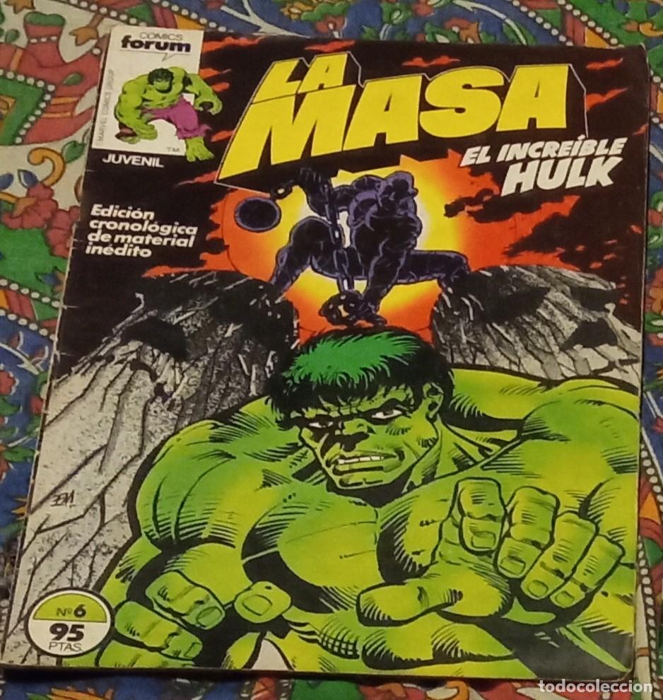 C&oacute;mics: LA MASA EL INCREIBLE HULK N&ordm; 6 FORUM - E2 - Foto 1