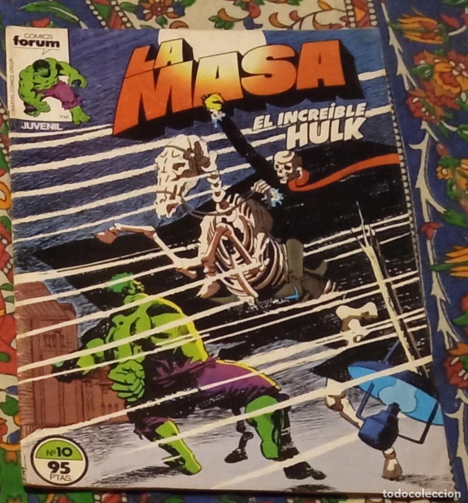 C&oacute;mics: LA MASA EL INCREIBLE HULK N&ordm; 10 FORUM - E2 - Foto 1