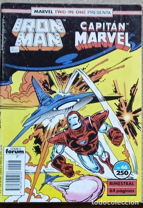 C&oacute;mics: IRON MAN / CAPIT&Aacute;N MARVEL VOL 1 N&ordm; 46 (DE 58) FORUM - Foto 1