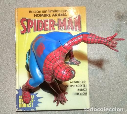 C&oacute;mics: Libro + figura Spiderman - Foto 1