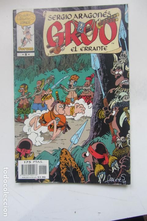 C&oacute;mics: GROO EL ERRANTE N&ordm; 5 C&Oacute;MIC F&Oacute;RUM 1999 SERGIO ARAGON&Eacute;S arx128 - Foto 1