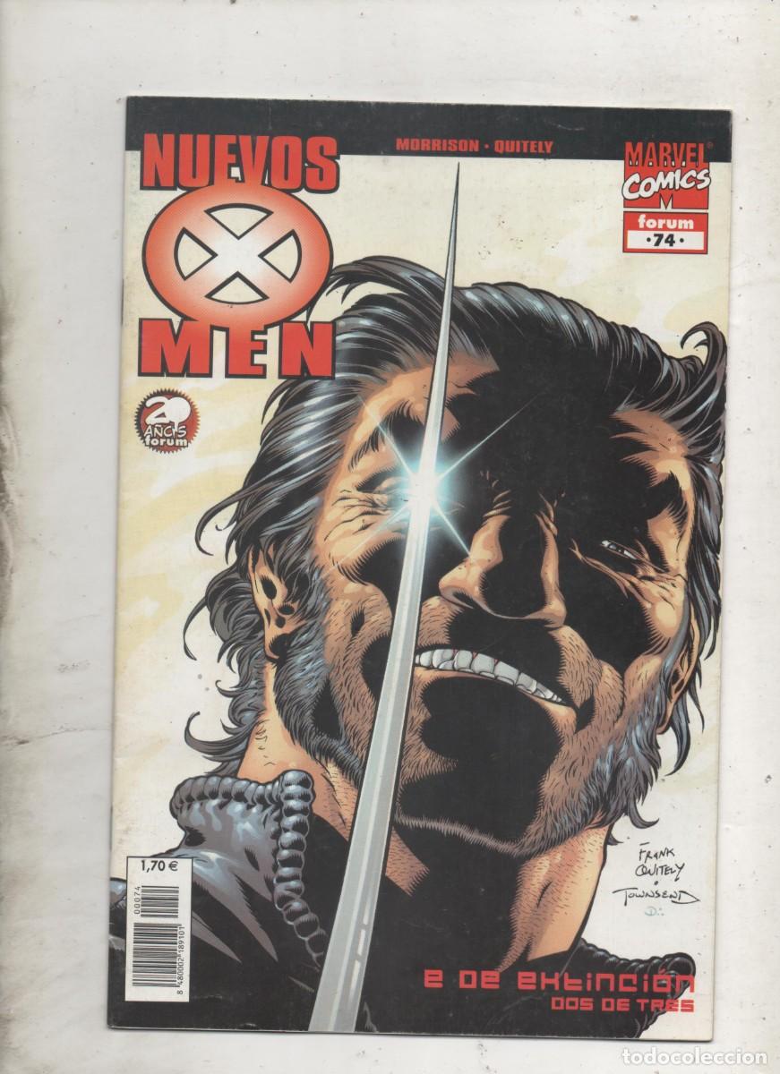 C&oacute;mics: NUEVOS X-MEN N&ordm; 74 - GRANT MORRISON . FORUM - E4 - Foto 1