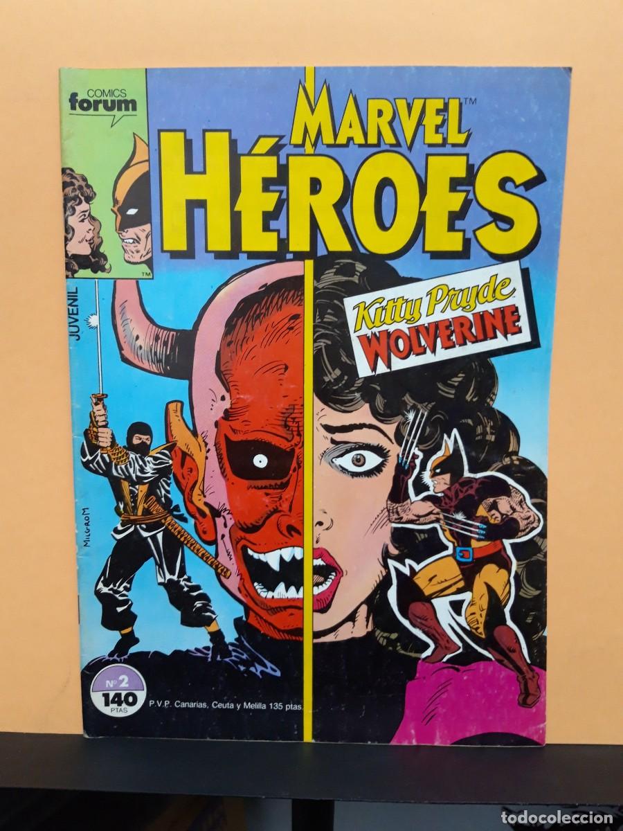 C&oacute;mics: MARVEL H&Eacute;ROES. VOL. 1. N&ordm; 2. FORUM - Foto 1