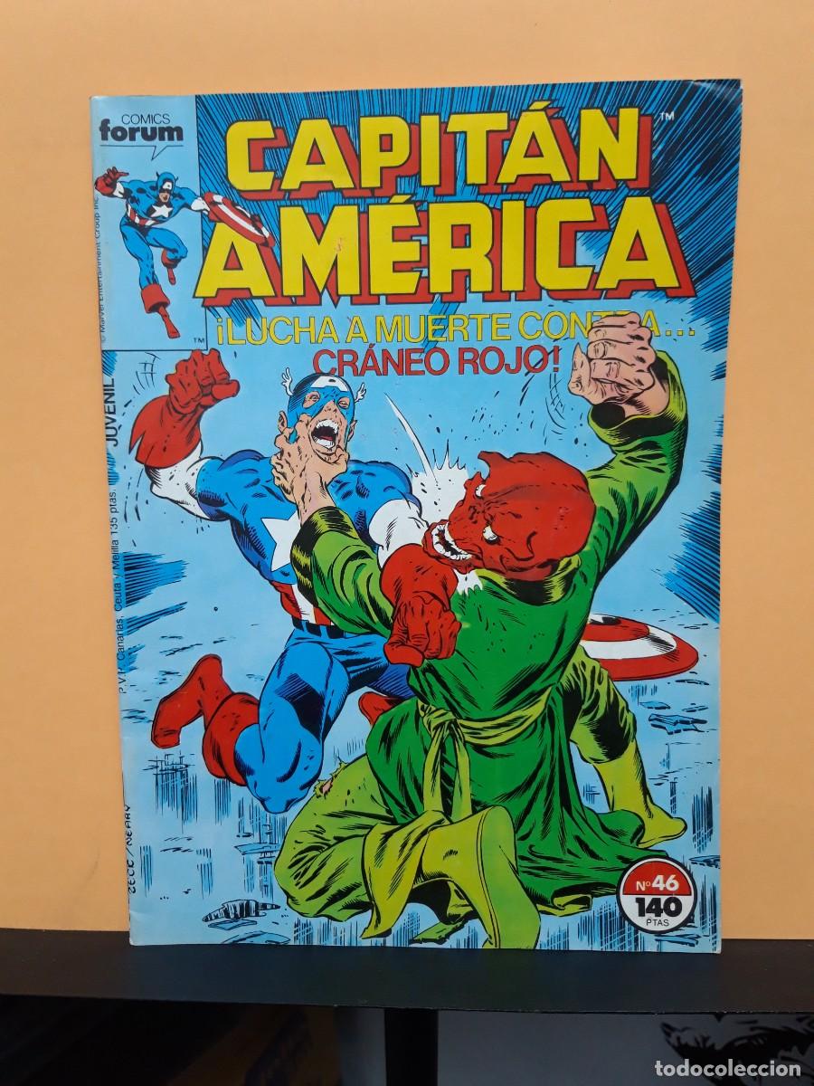 C&oacute;mics: CAPIT&Aacute;N AM&Eacute;RICA. VOL. 1. N&ordm; 46. FORUM - Foto 1