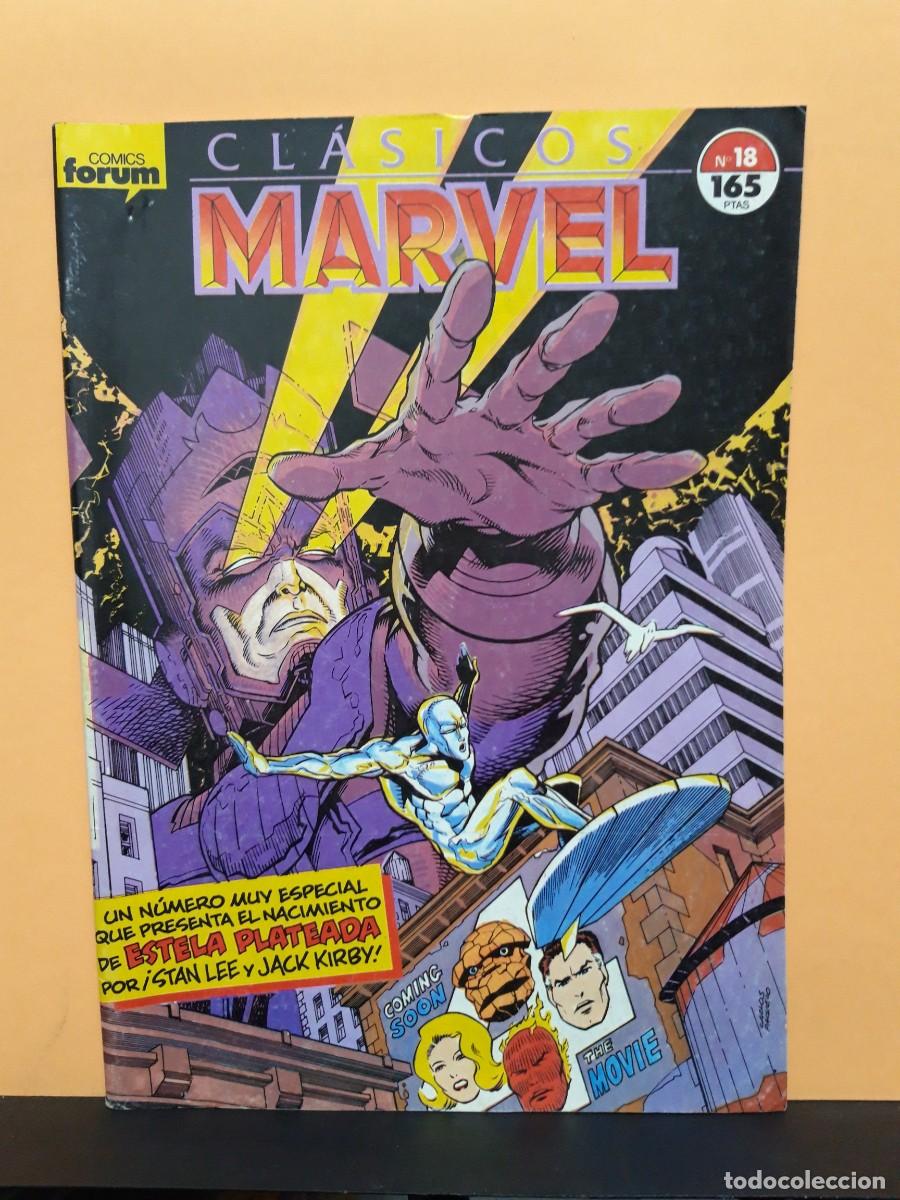 C&oacute;mics: CL&Aacute;SICOS MARVEL. VOL. 1. N&ordm; 18. FORUM - Foto 1