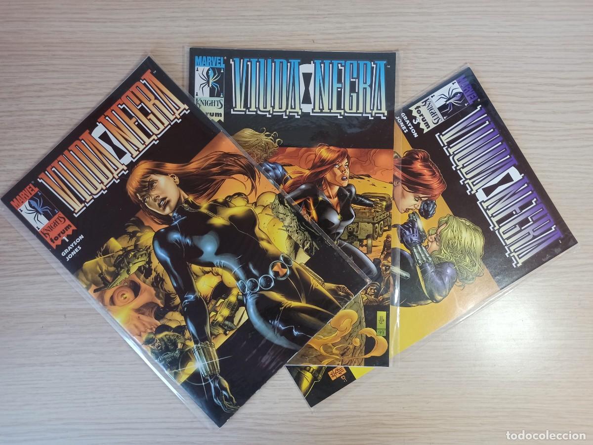 C&oacute;mics: VIUDA NEGRA (Ed. Forum) N&ordm; 1 a 3 (LOTE) - Foto 1